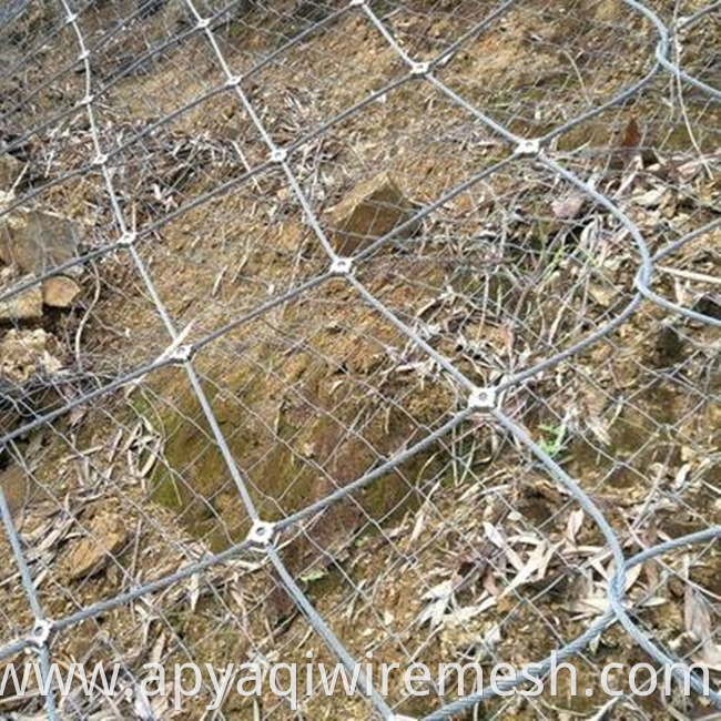 Rockfall from Mountain Slope Durable Slope Protection Mesh Fence